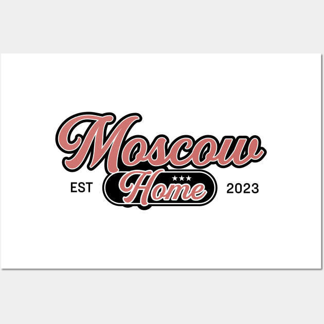 Moscow Home Wall Art by Thangprinting